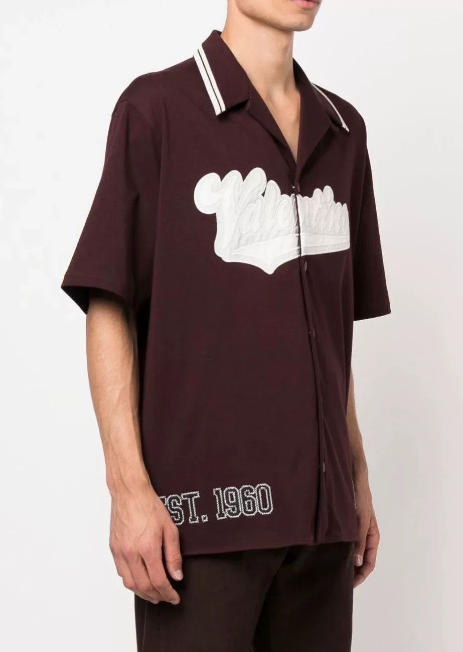 Valentino Valentino Hawaiian Embroidered Bowling Shirt Size US S / EU 44-46 / 1 - 1 Thumbnail