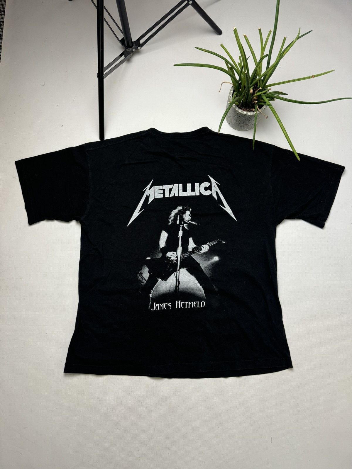 Other Rare vintage Metallica T-shirt big logo James Hetfield Size US XL / EU 56 / 4 - 6 Thumbnail