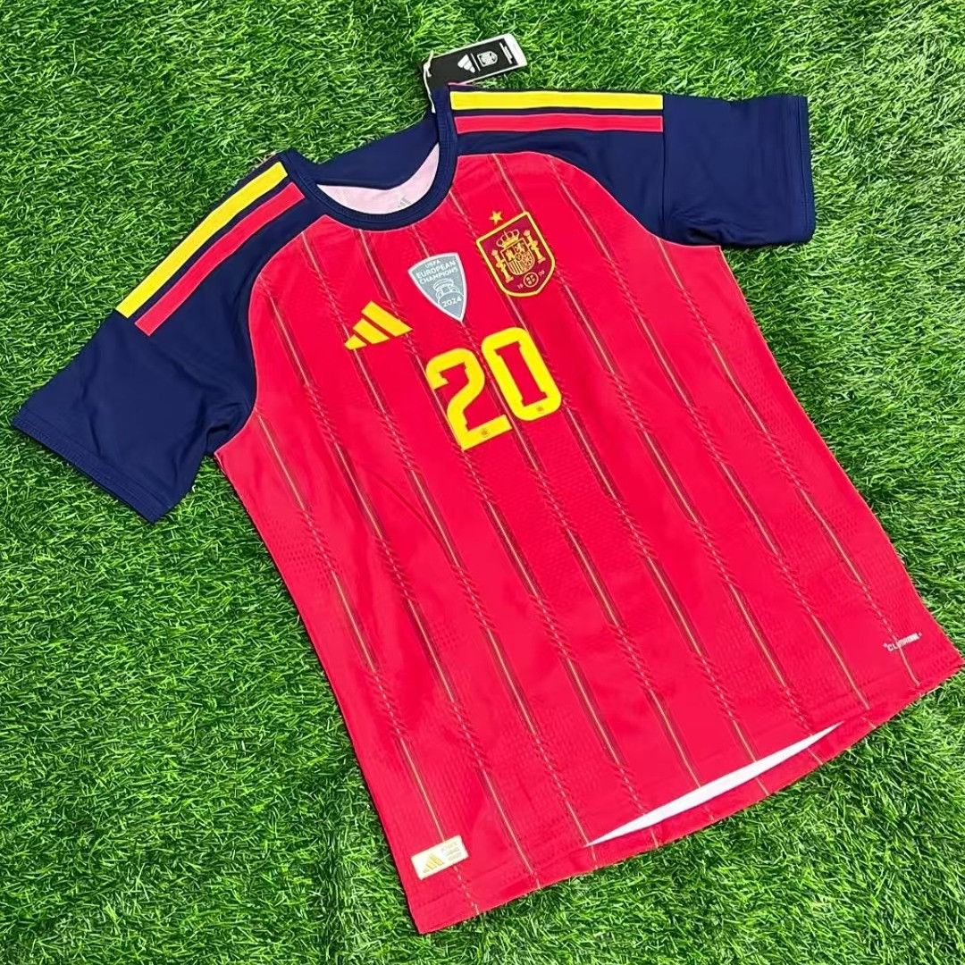 #20 Pedro Jersey 2026 Spain Football Jersey