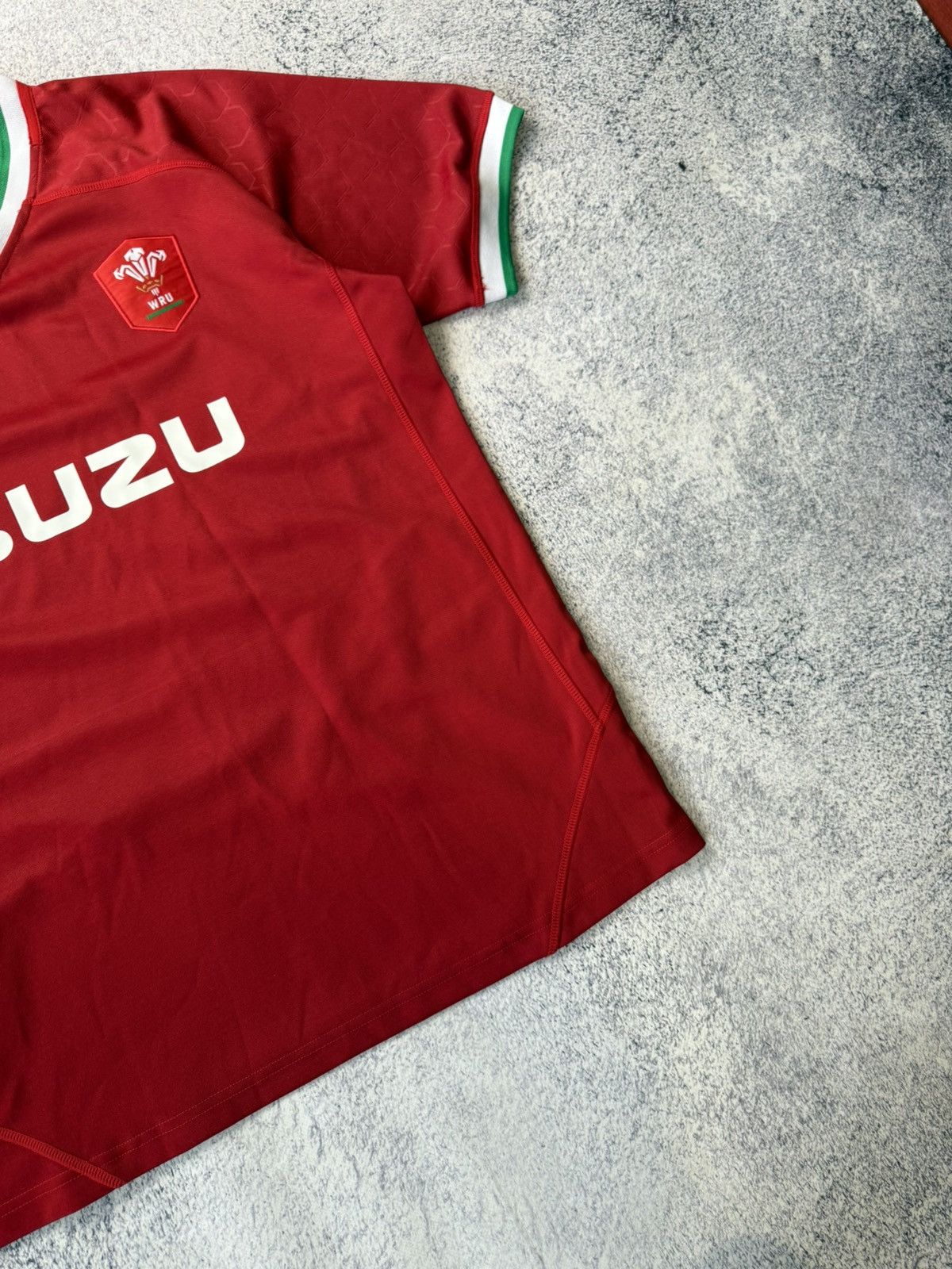 Vintage Wales Rugby Union Home Shirt 2020/2021 - Macron Jersey Red Size US L / EU 52-54 / 3 - 15 Thumbnail
