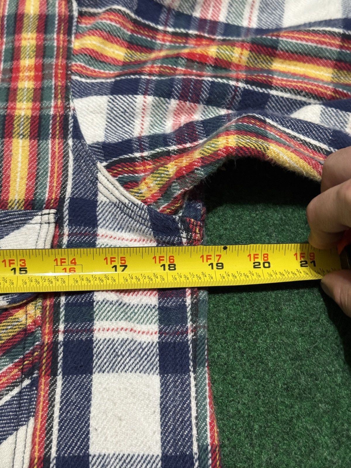 Vintage Melton Wintermaster Plaid 90s Plaid Flannel Button Up Shirt Size US S / EU 44-46 / 1 - 4 Thumbnail