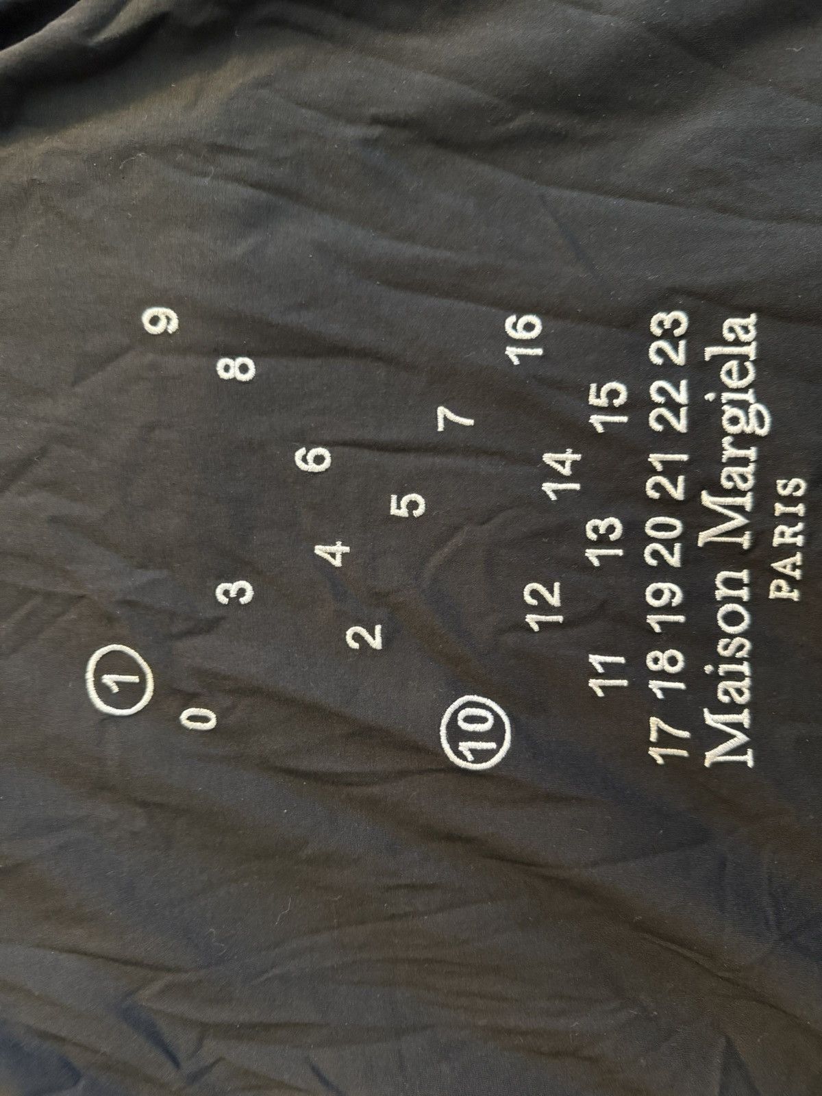 Maison Margiela Maison Margiela embroidered t-shirt Size US XL / EU 56 / 4 - 3 Thumbnail