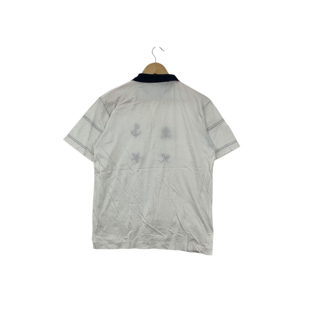 Vintage Vintage BRUNO NALDI SEA Naval Made In Italy Polo Tee Shirt Size S / US 4 / IT 40 - 7 Thumbnail