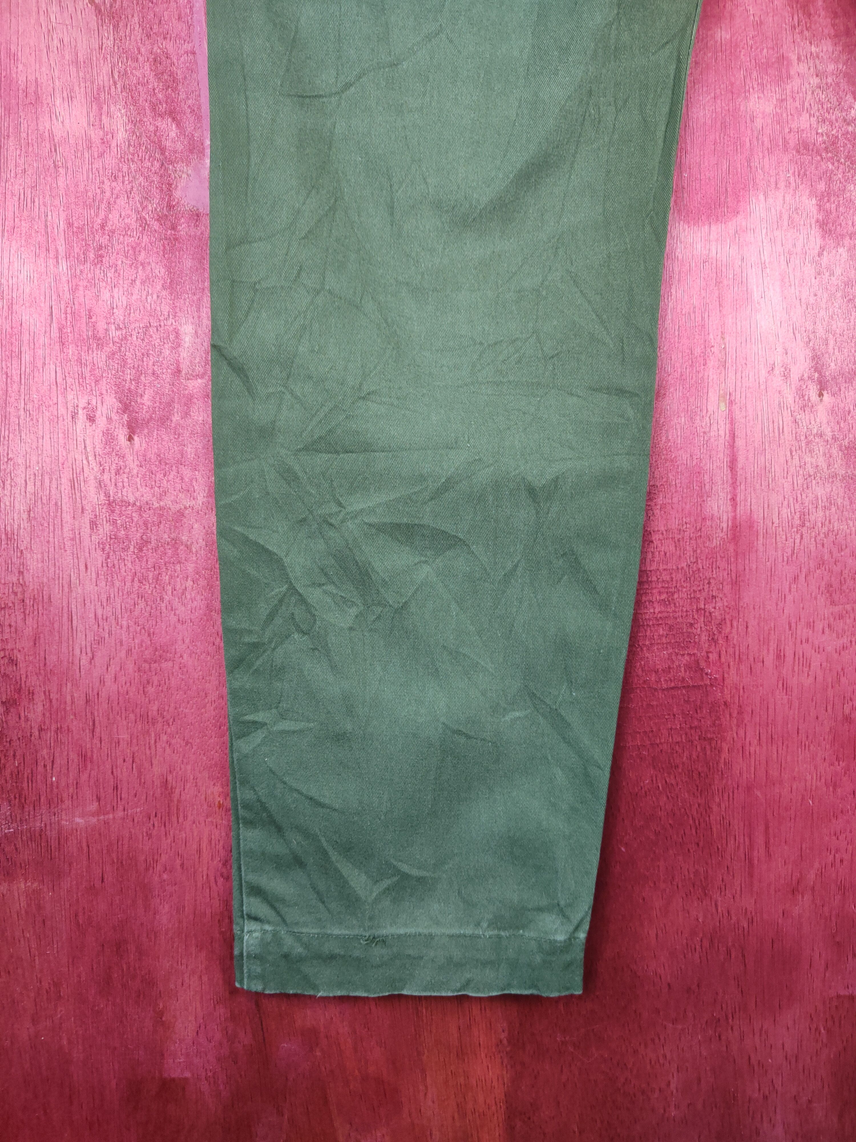 Japanese Brand Improves Army Green Multipocket Tactical Cargo Pants #S1288 Size US 33 - 9 Thumbnail