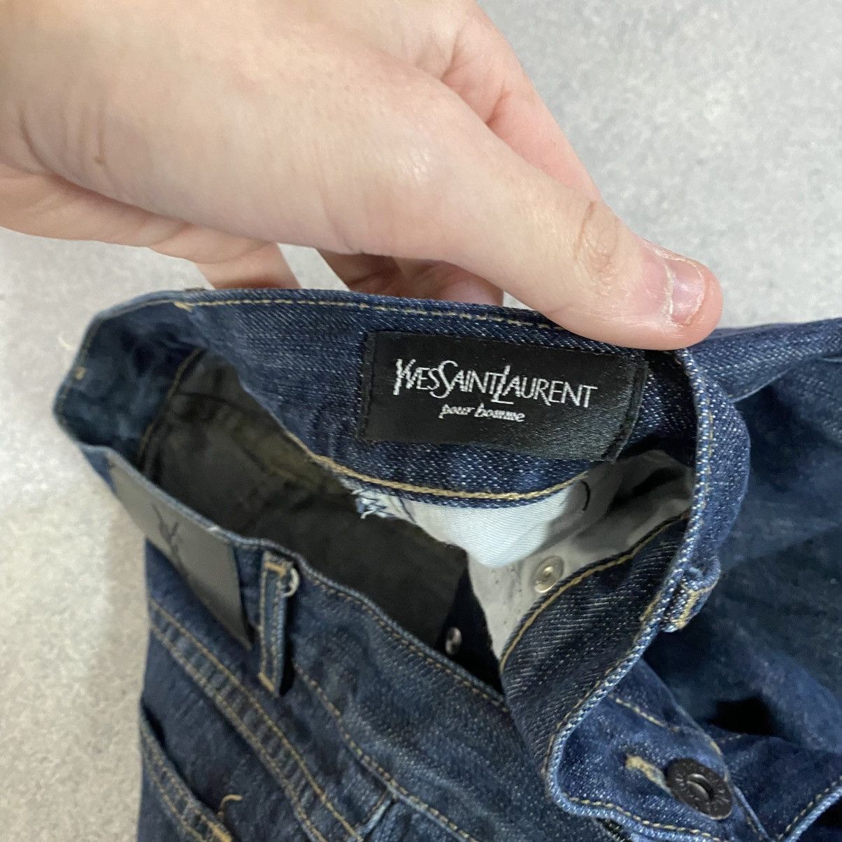 Yves Saint Laurent Ysl Jeans Size US 34 / EU 50 - 6 Thumbnail