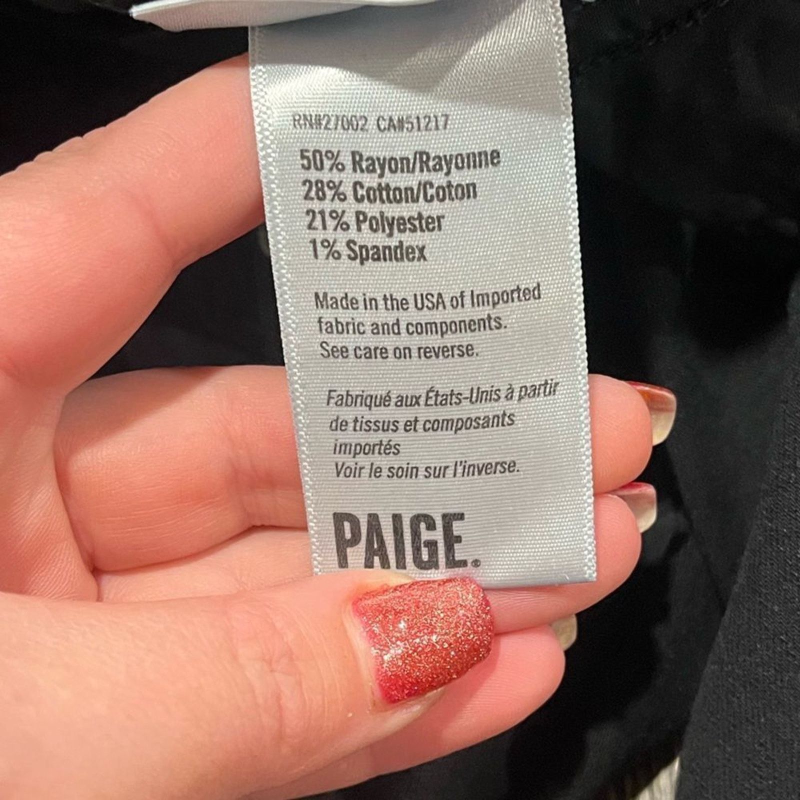 Paige Paige Verdugo Ultra Skinny Leg Black Jeans Size 32 Size 32" / US 10 / IT 46 - 12 Thumbnail