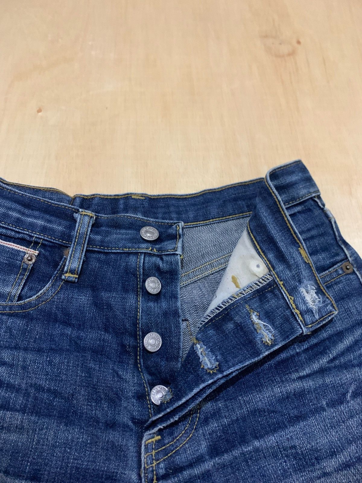 Japanese Brand × Levi's × Levi's Vintage Clothing Vintage Levis 501xx shorts Jeans Size 27" / US 4 / IT 40 - 4 Thumbnail