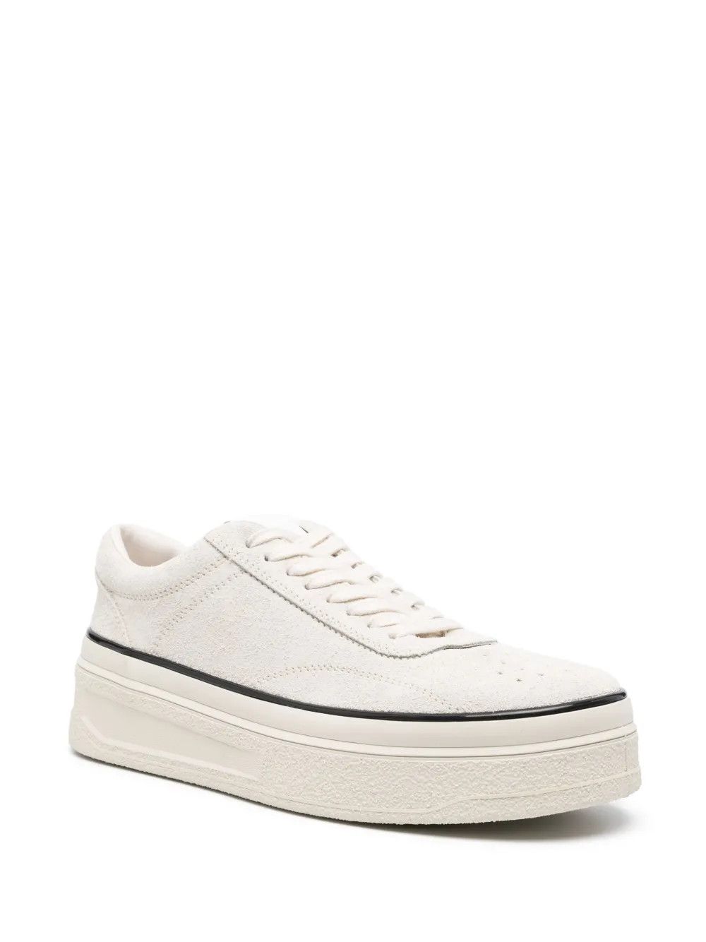 Jil Sander o1loc1c0626 Low-Top Sneakers in White Size US 12 / EU 45 - 2 Thumbnail