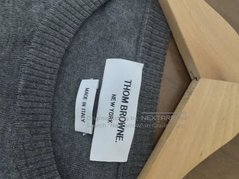 Thom Browne Thom Browne sweater Size US L / EU 52-54 / 3 - 4 Thumbnail