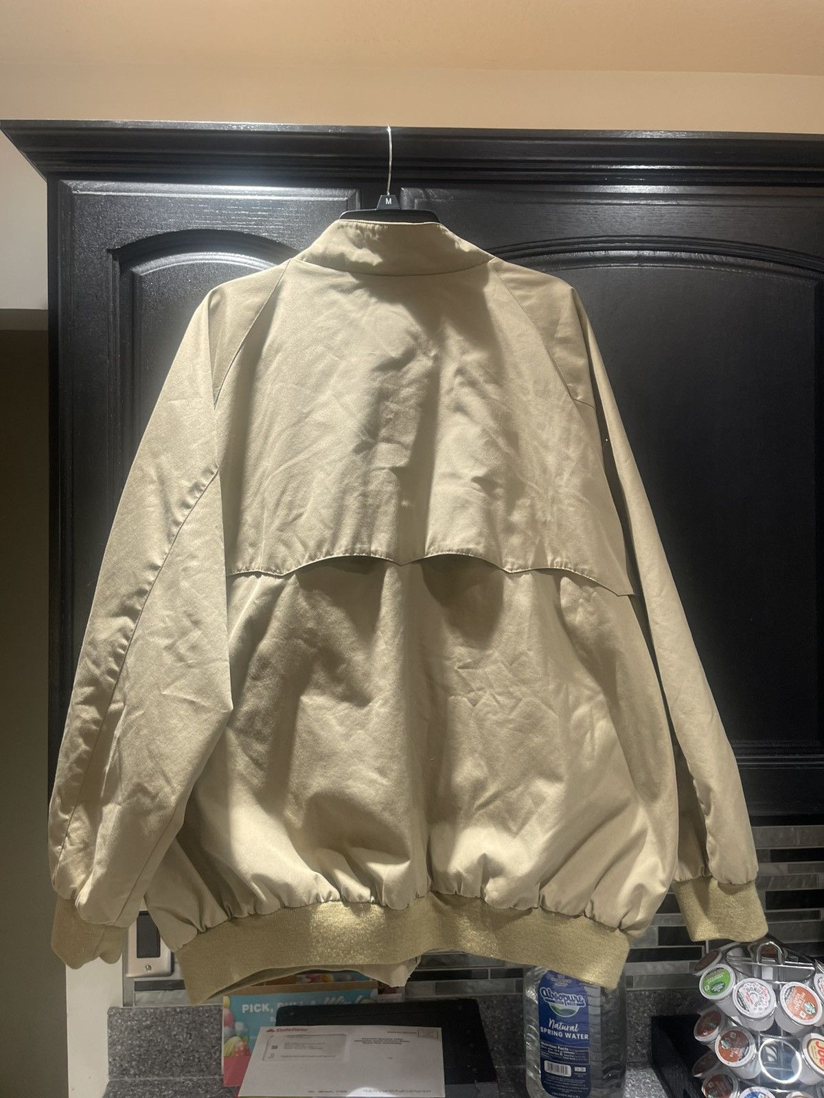 Izod Vintage IZOD Bomber Jacket Mens XXL Beige Size US XXL / EU 58 / 5 - 4 Thumbnail