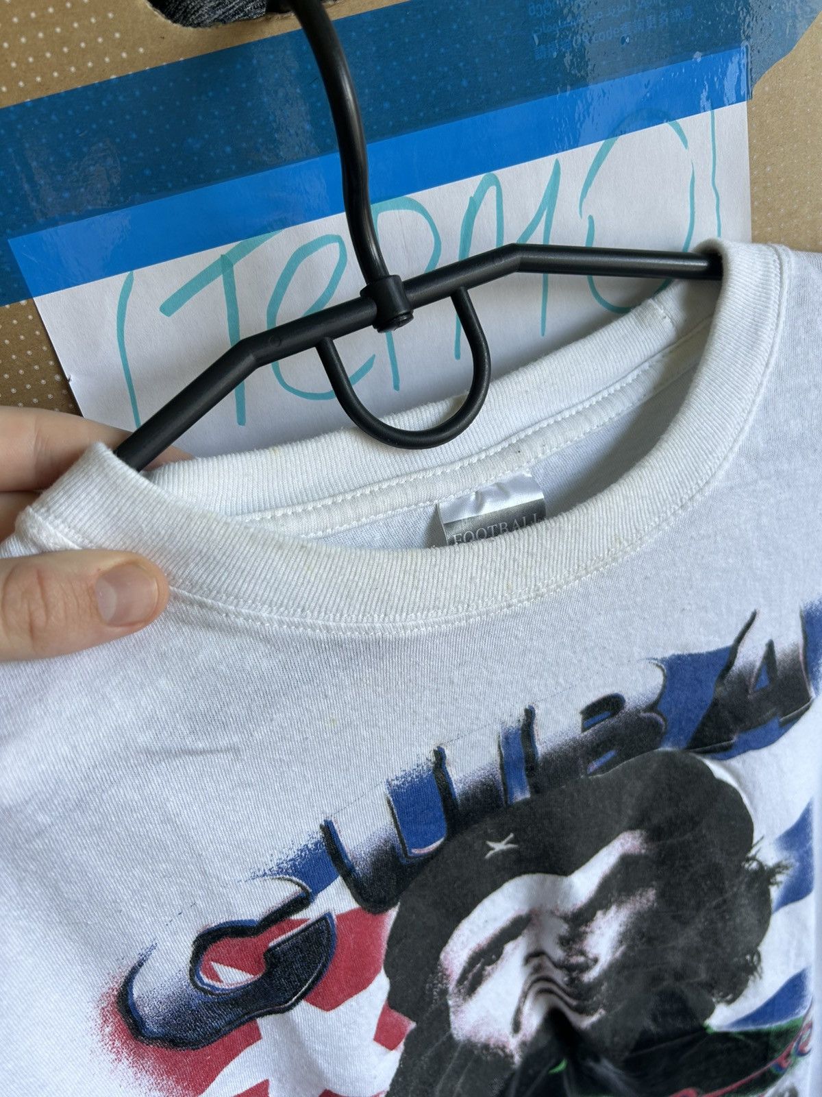 Vintage Vintage Ernesto Che Guevara Cuba Merch T-shirt 00s Boxy Fit Size US XL / EU 56 / 4 - 8 Thumbnail