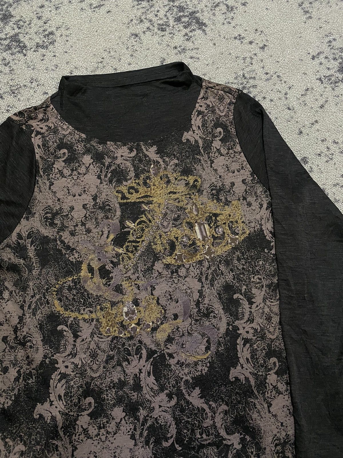 Hysteric Glamour × If Six Was Nine × Japanese Brand Y2k Cher cheur ifsixwasnine gothic longsleeve Size M / US 6-8 / IT 42-44 - 3 Thumbnail