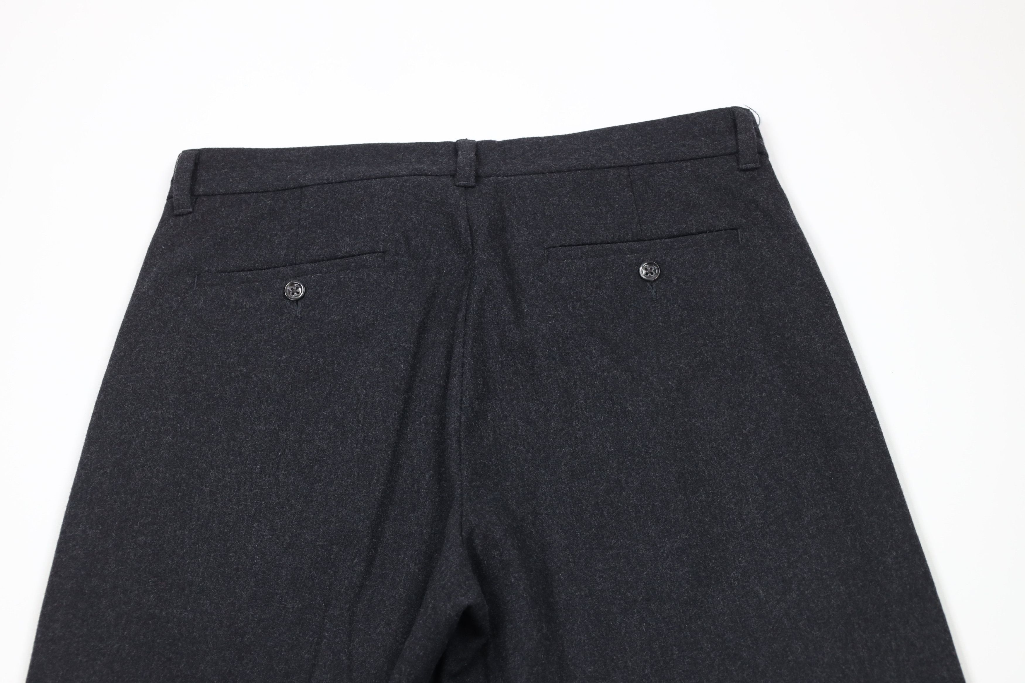 Banana Republic × Vintage Vintage Y2K 2000 Banana Republic Wide Leg Chino Pants Gray Size US 34 / EU 50 - 9 Thumbnail