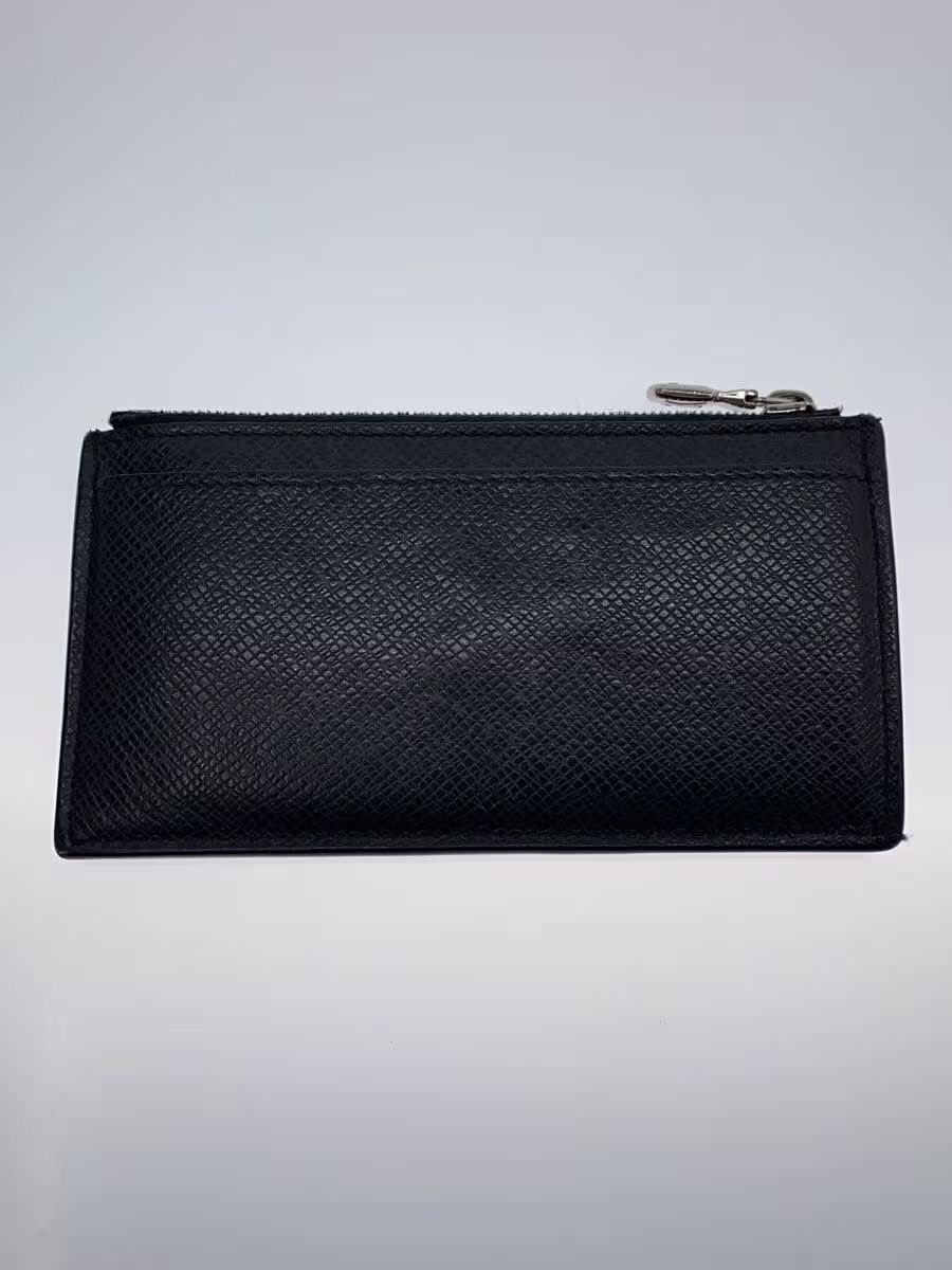 Louis Vuitton Louis Vuitton Taiga Coin Card Holder Cowhide Black Size ONE SIZE - 2 Thumbnail