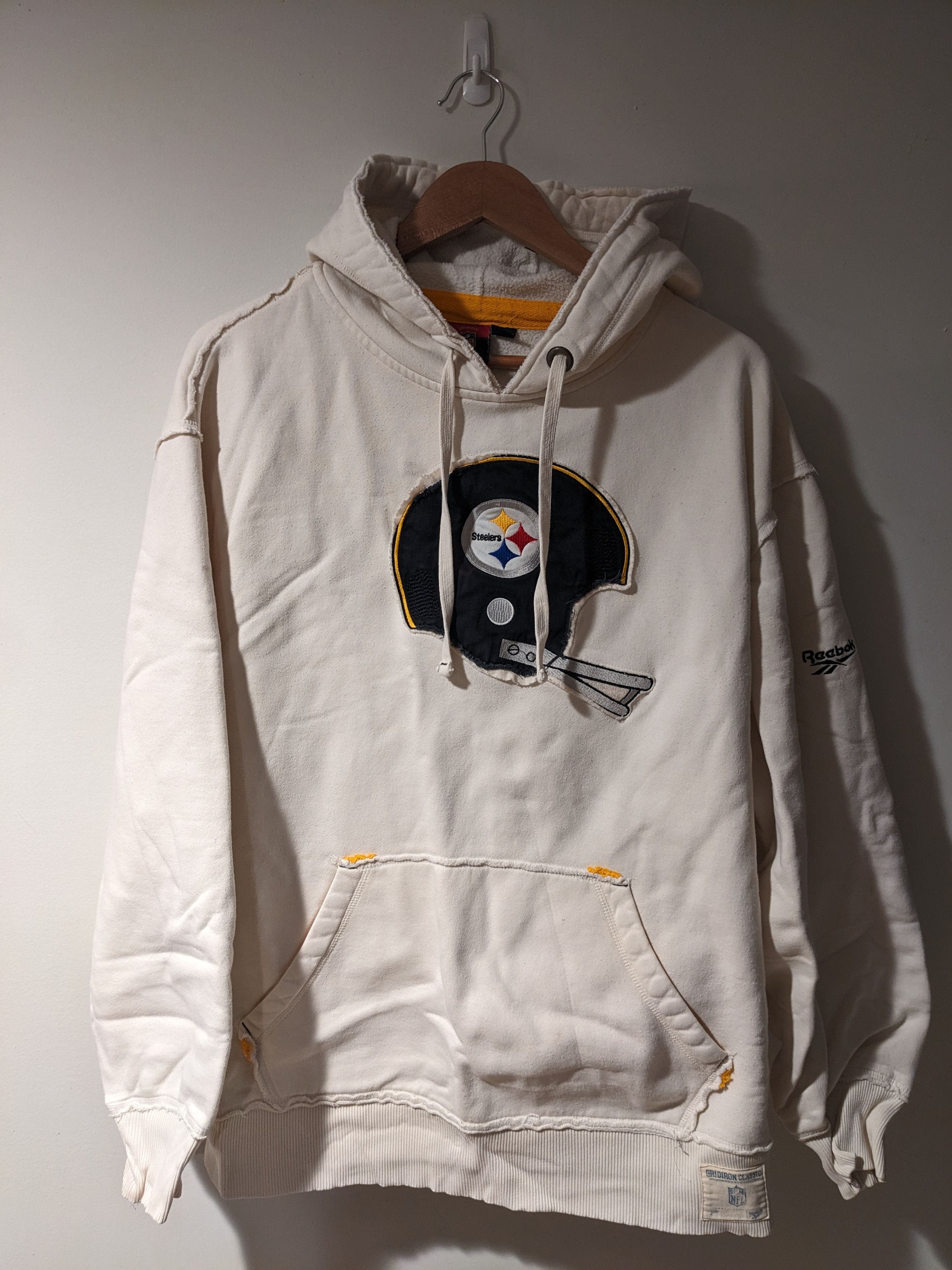 NFL × Vintage Vintage Y2K Pittsburgh Steelers NFL Football Large Hoodie Size US L / EU 52-54 / 3 - 1 Thumbnail