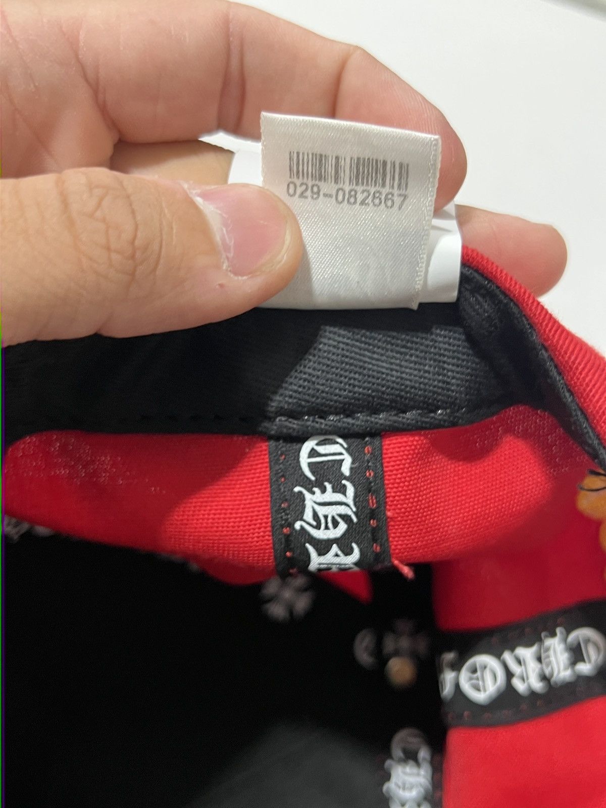 Chrome Hearts Chrome Hearts Red/Yellow Trucker Cap Size ONE SIZE - 8 Thumbnail