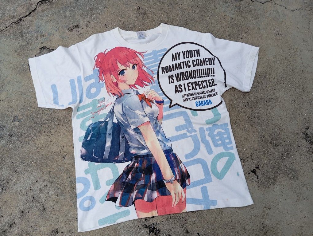 Japanese Brand Oregairu My Teen Romantic Comedy SNAFU tshirt Size US L / EU 52-54 / 3 - 2 Thumbnail