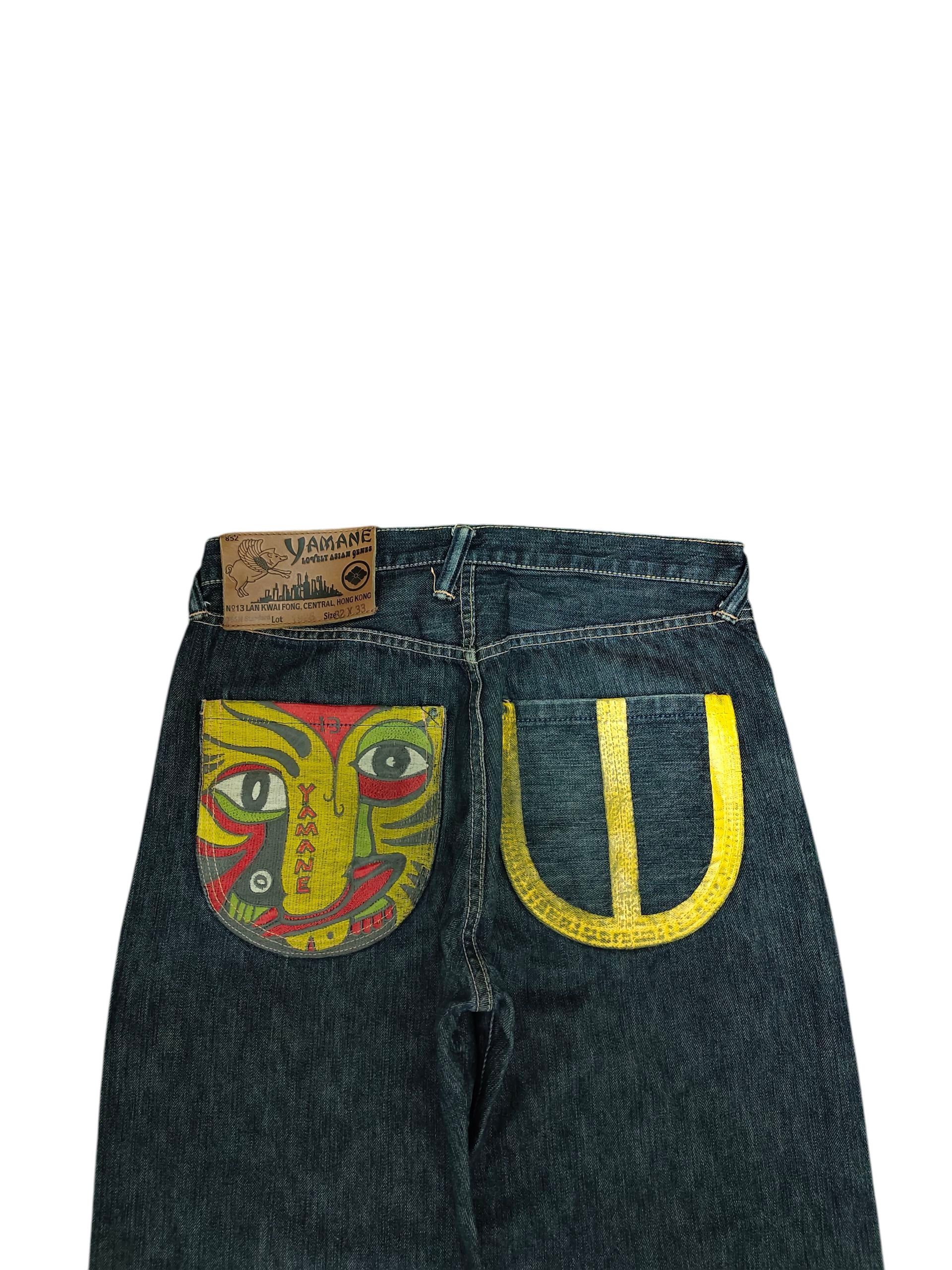 Evisu Evisu Yamane Calvin Leong Selvedge Denim Jeans Size US 32 / EU 48 - 2 Thumbnail