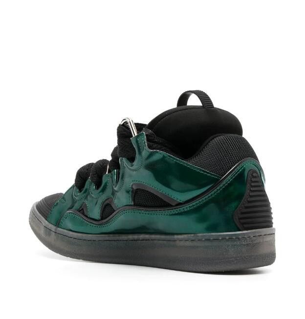 Lanvin BNWT SS23 LANVIN CURB SNEAKERS GREEN 42 Size US 9 / EU 42 - 9 Thumbnail