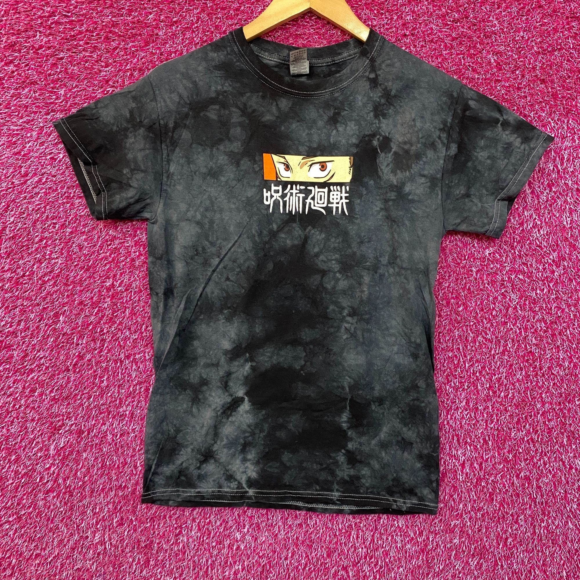 Anime Jujutsu Kaisen Itadori Yuji Tie Dye Anime T-Shirt Small Size US S / EU 44-46 / 1 - 1 Thumbnail