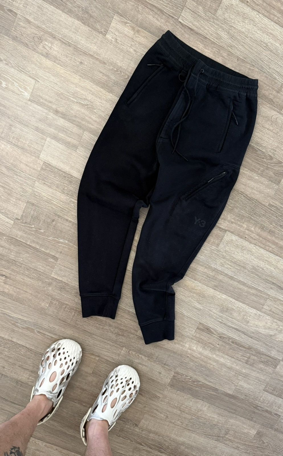 Adidas × Y-3 Yohji Yamamoto Y-3 x Adidas Rare Avant-Garde Cargo Pants Size US 29 - 4 Thumbnail