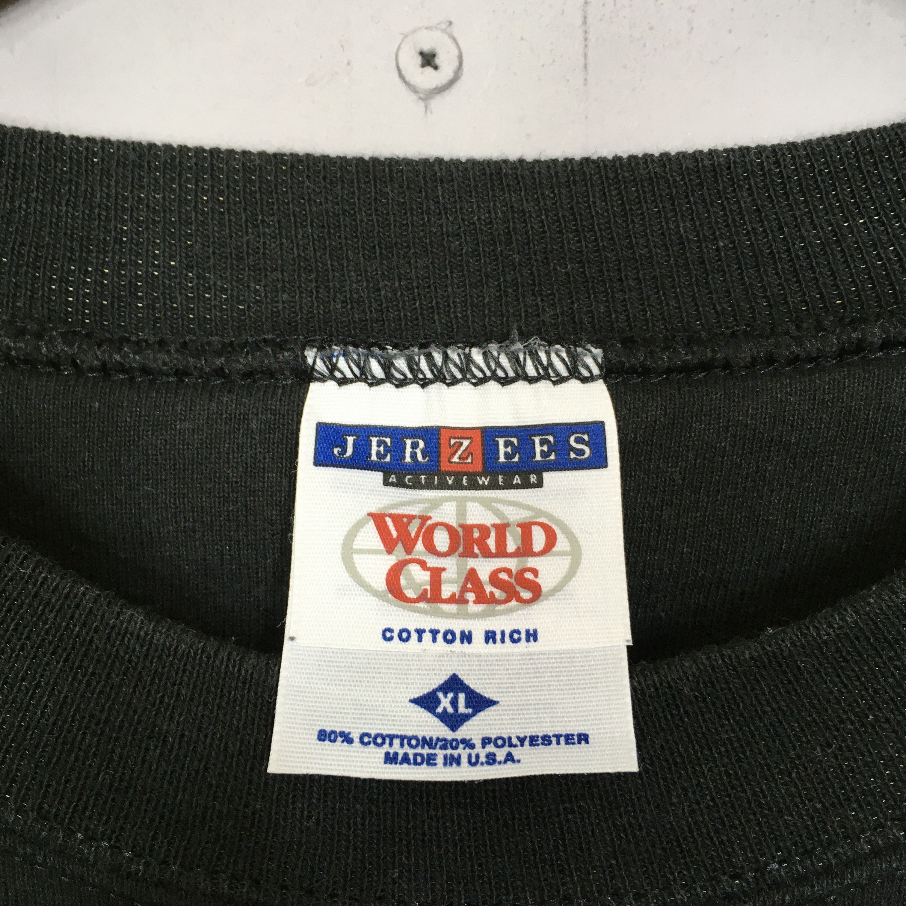 Jerzees × Vintage Vintage Puerto Plata Black Sweatshirt XLarge Size US XL / EU 56 / 4 - 5 Thumbnail