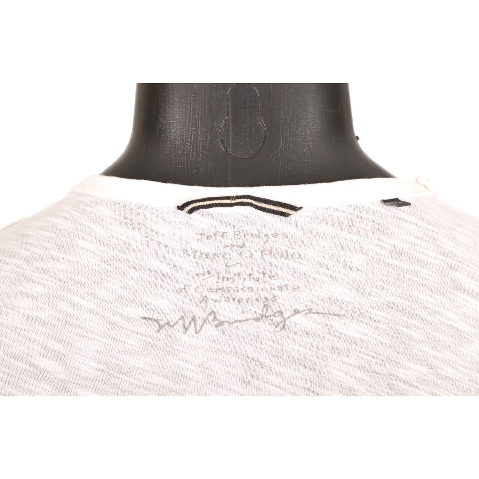 Marc O'Polo Marc O'Polo Shirt XL Mens White Short Sleeve T-Shirt Tee Jeff Bridges Liber Tee Size US XL / EU 56 / 4 - 6 Thumbnail