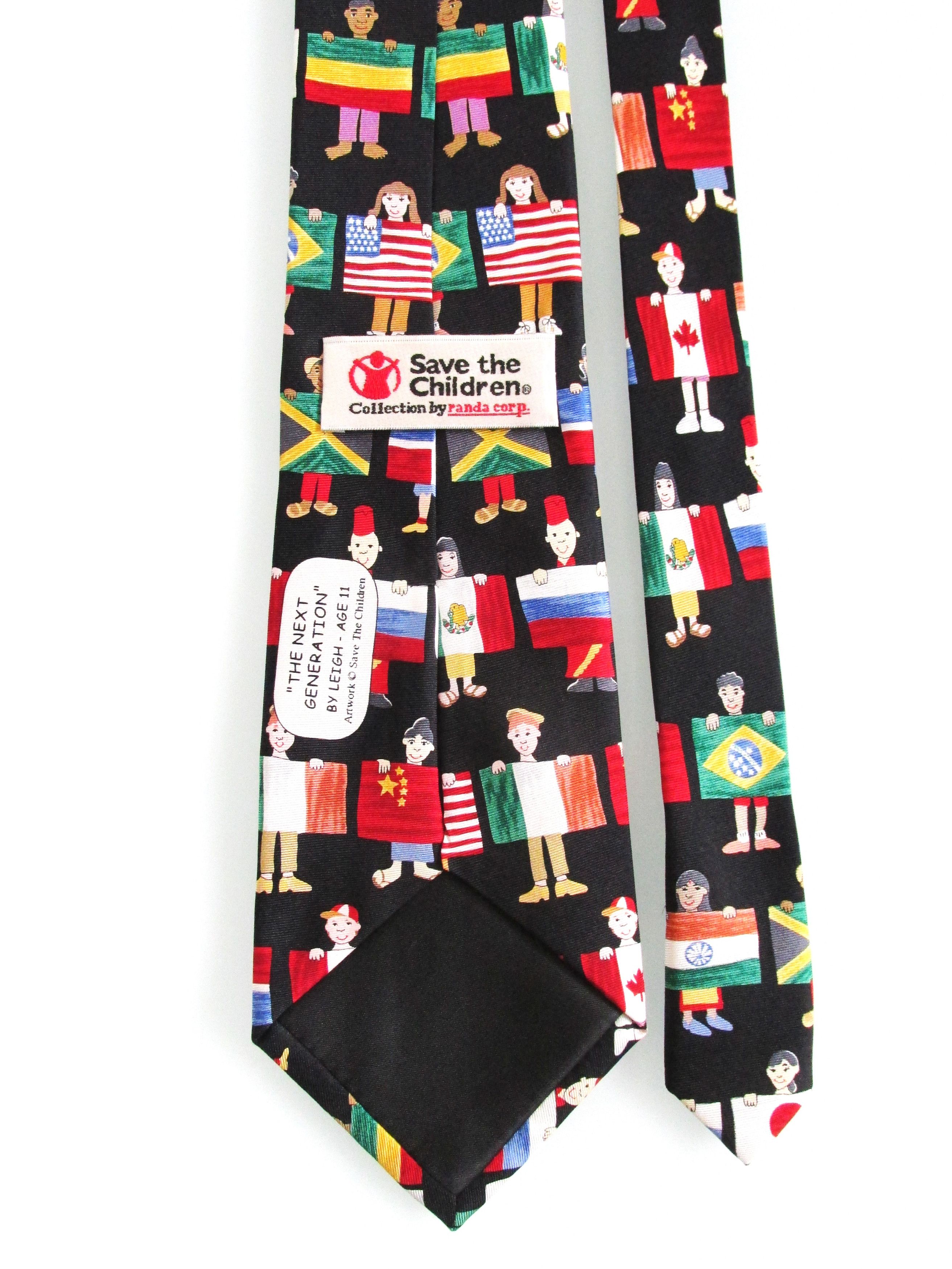 Other Save The Children (NWOT) Men's Silk Tie Size ONE SIZE - 4 Thumbnail