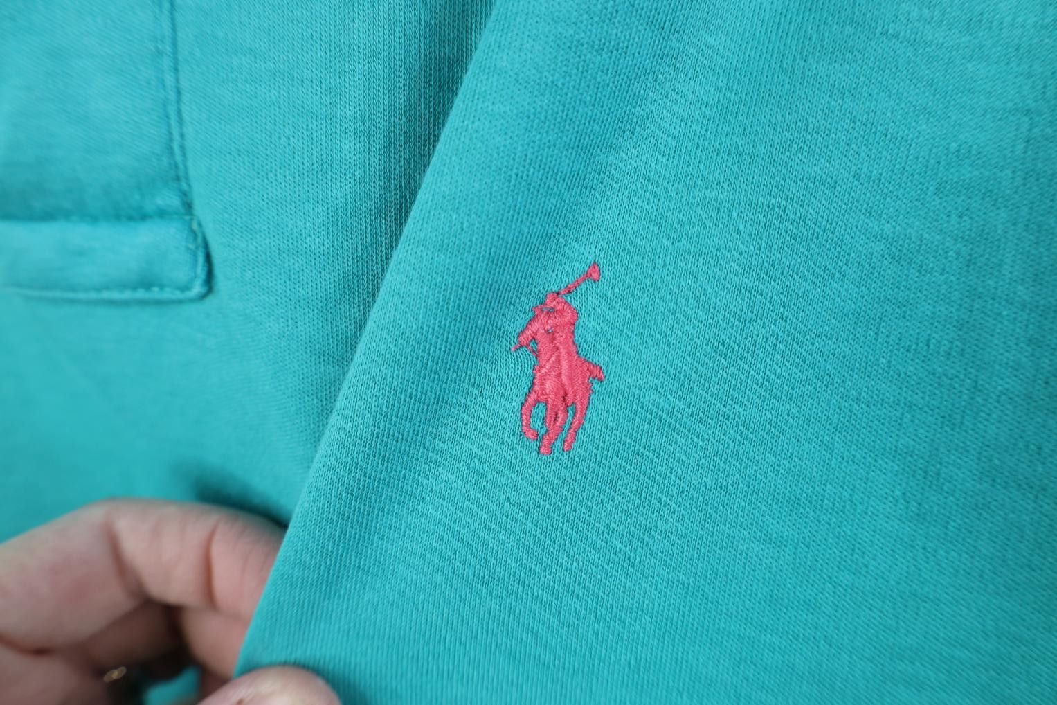 Polo Ralph Lauren Vintage 80s Ralph Lauren Cotton Knit Golf Polo Shirt Teal Size US S / EU 44-46 / 1 - 4 Thumbnail