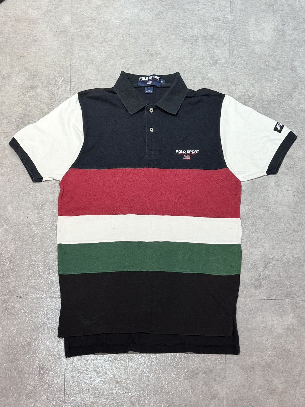 Polo Ralph Lauren Vintage Polo Sport by Ralph Lauren Polo Shirt Size US M / EU 48-50 / 2 - 1 Thumbnail