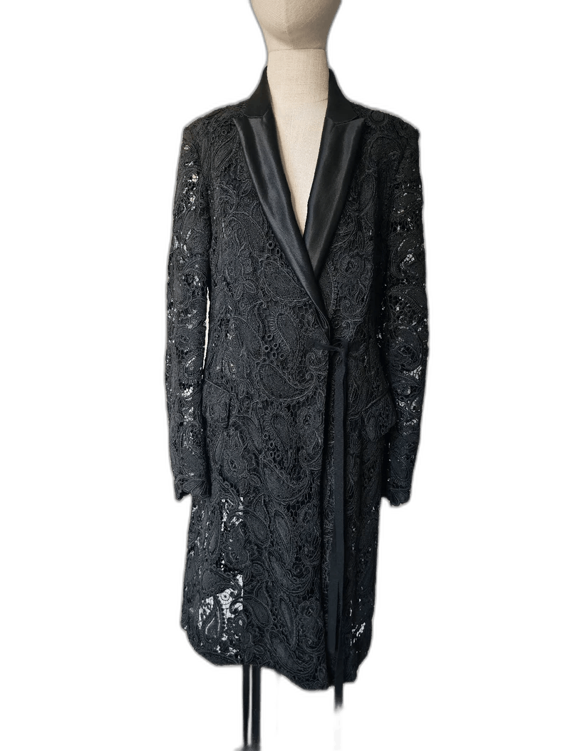 Ann Demeulemeester Ann Demeulemeester Lace Coat for Women Size M / US 6-8 / IT 42-44 - 1 Thumbnail