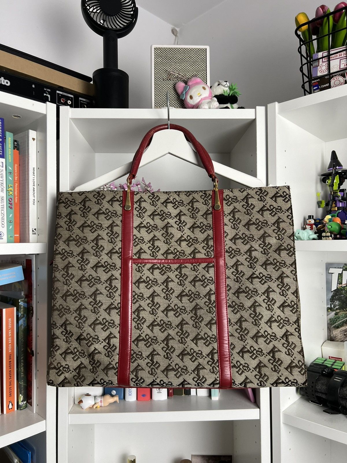 Japanese Brand × Kansai Yamamoto Vintage 90s Kansai Yamamoto monogramtote shopper bag archive Size ONE SIZE - 1 Thumbnail