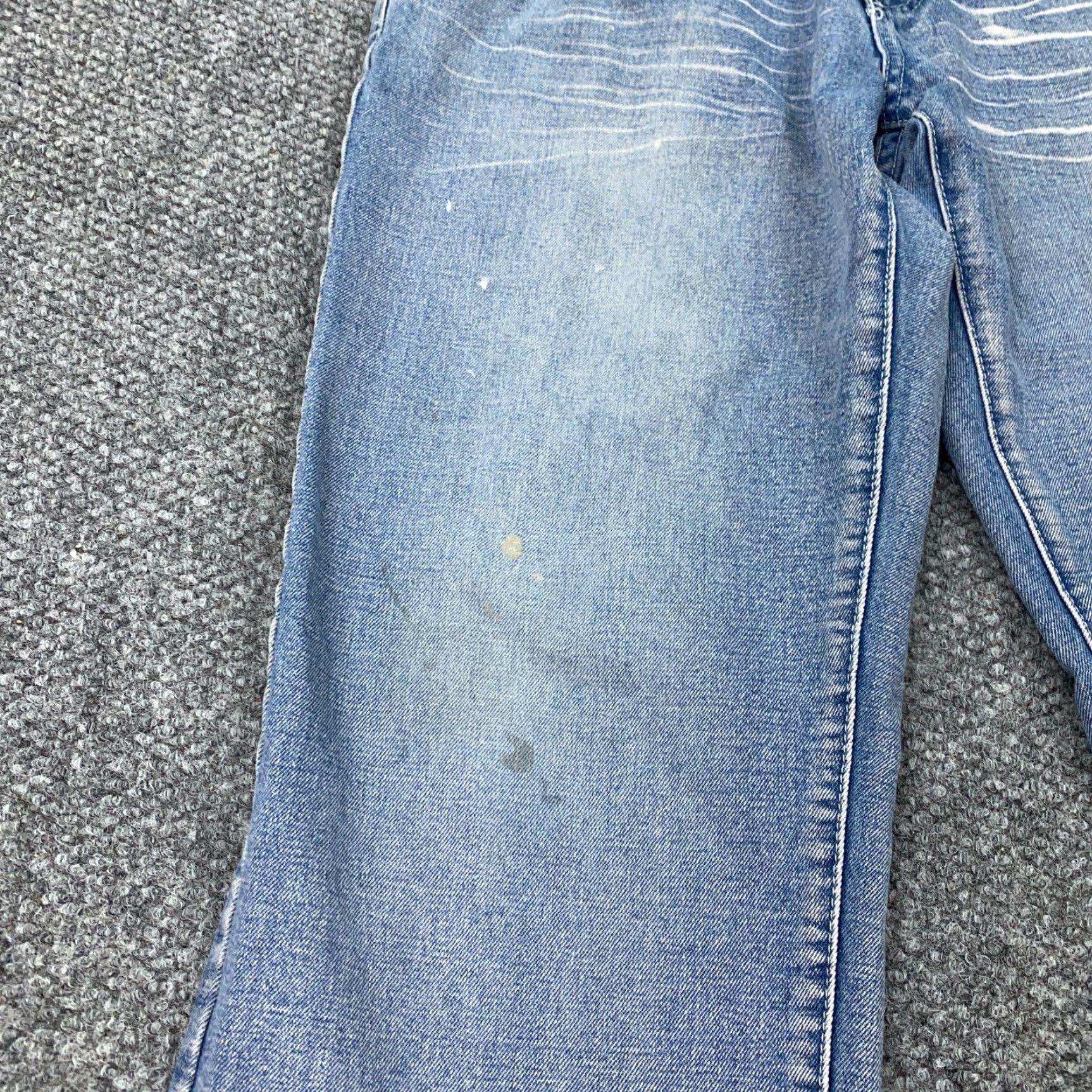 Ecko Unltd. VINTAGE Ecko Unltd Jeans Mens Size 34 X 32 Distressed Faded Grunge Skate 90s Mens Jeans Size US 36 / EU 52 - 6 Thumbnail