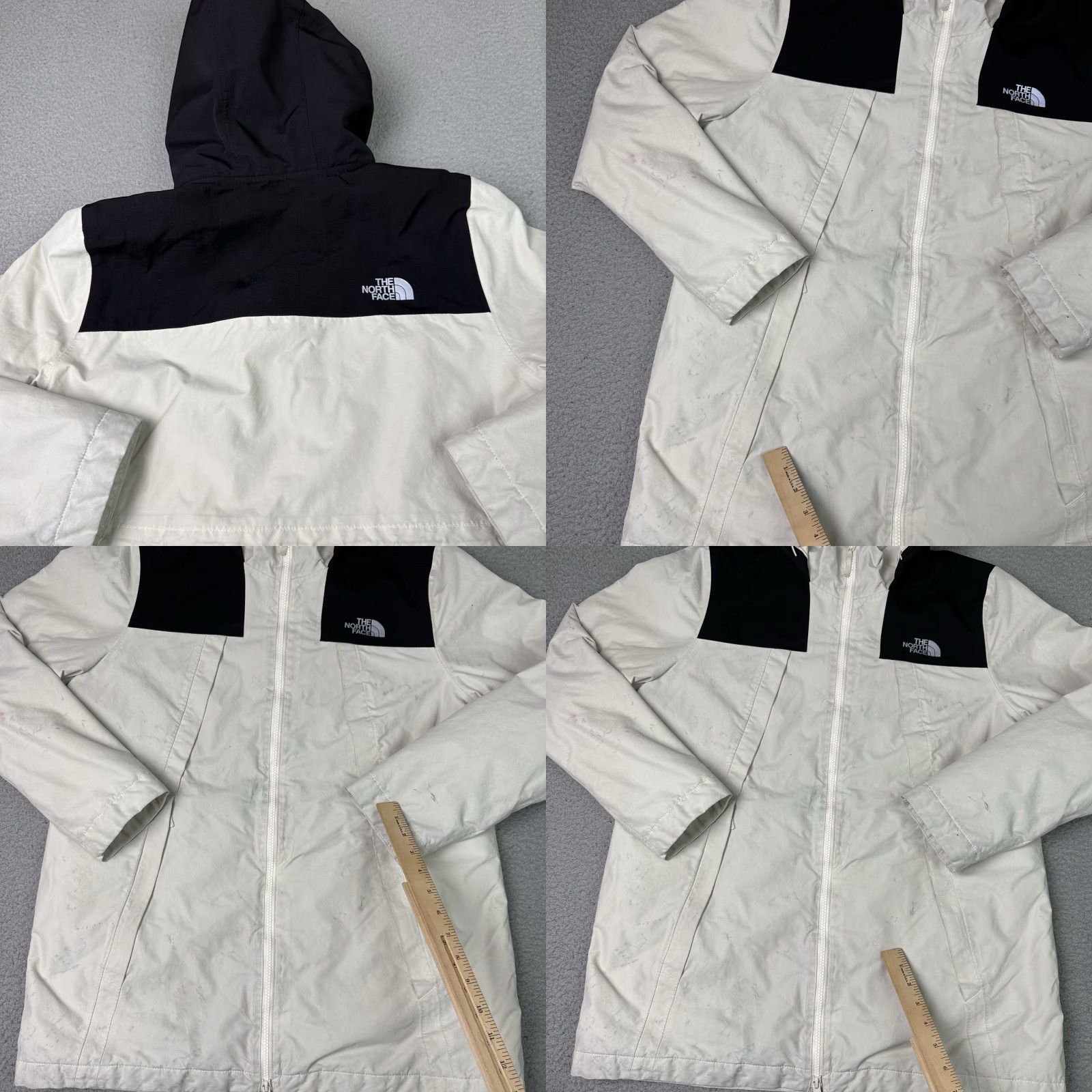 The North Face The North Face Gabby Parka Coat Women XL White Antique White Insulated Hooded Pockets Zipped Pockets Logo Regular Size Outdoor Winter Size XL / US 12-14 / IT 48-50 - 8 Thumbnail