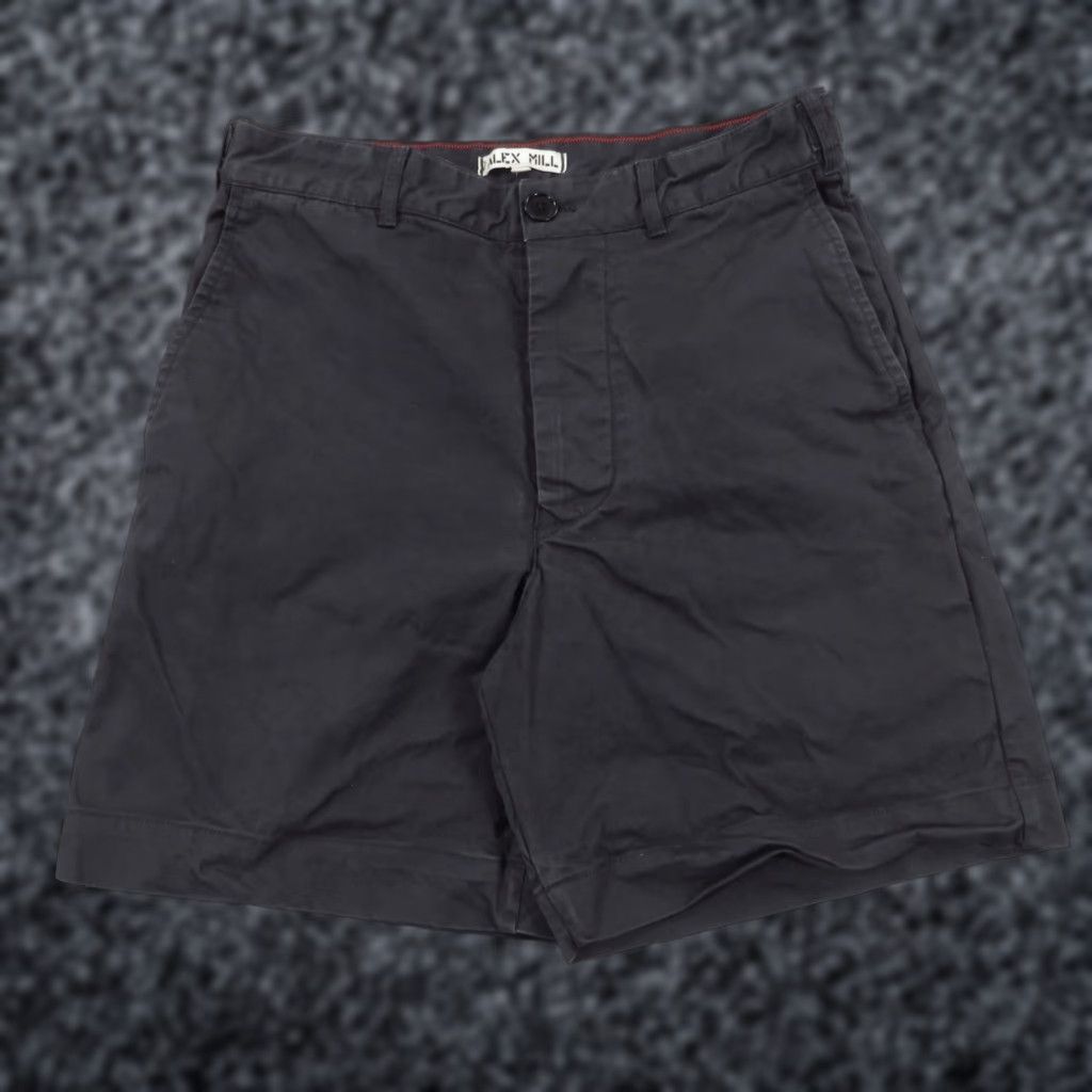 Alex Mill VINTAGE? (No) Alex Mill Shorts Mens 28 Navy Blue Garment Dyed Twill Chino Utility Flap Pocket Size US 28 / EU 44 - 1 Thumbnail