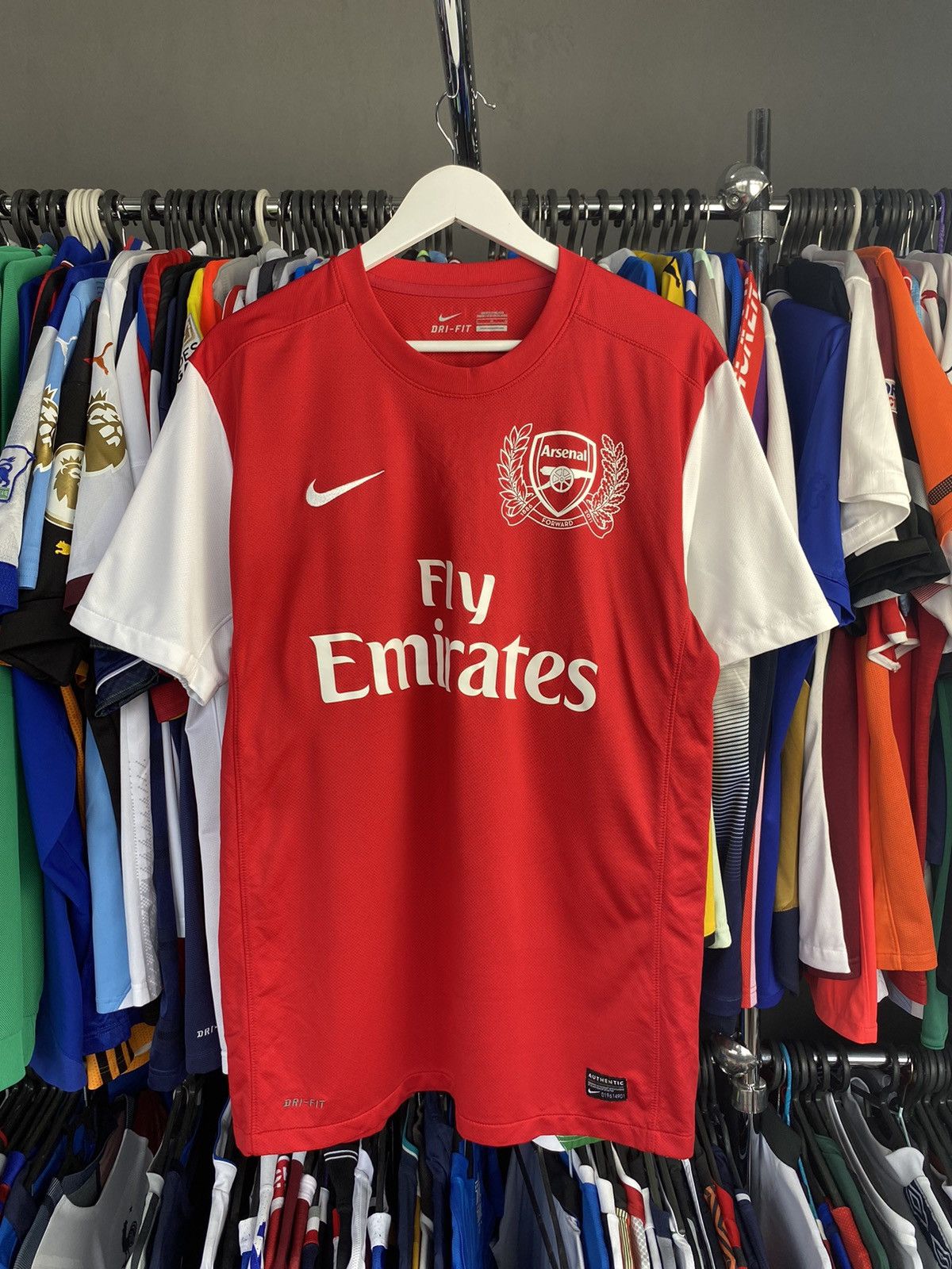 2011/12 NIKE ARSENAL HOME SOCCER FOOTBALL JERSEY SHIRT