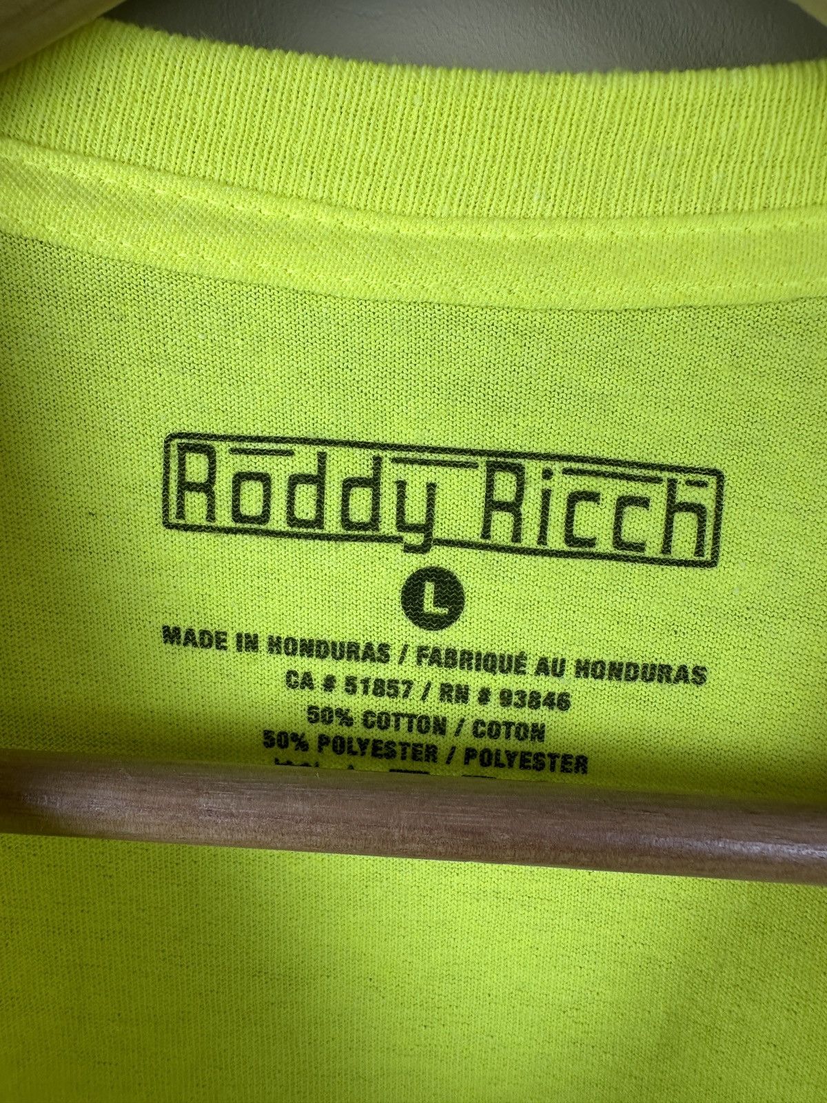 Rap Tees Vintage Roddy Ricch rap tee Size US L / EU 52-54 / 3 - 3 Thumbnail