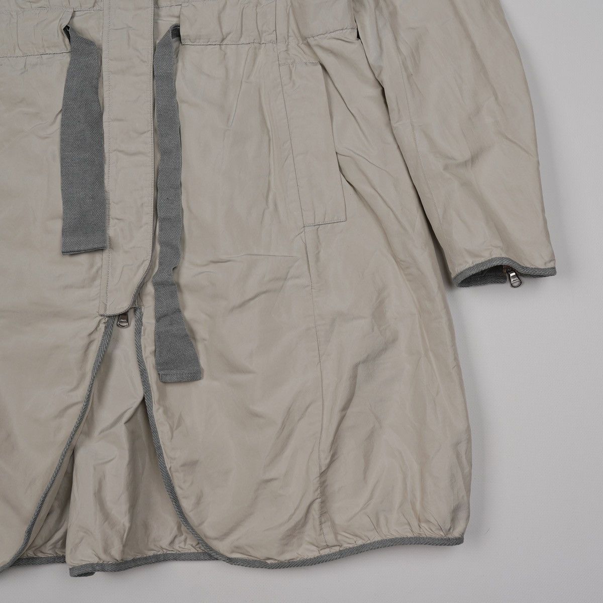 Brunello Cucinelli Brunello Cucinelli Nylon Jacket Coat Hooded Size XL / US 12-14 / IT 48-50 - 2 Thumbnail
