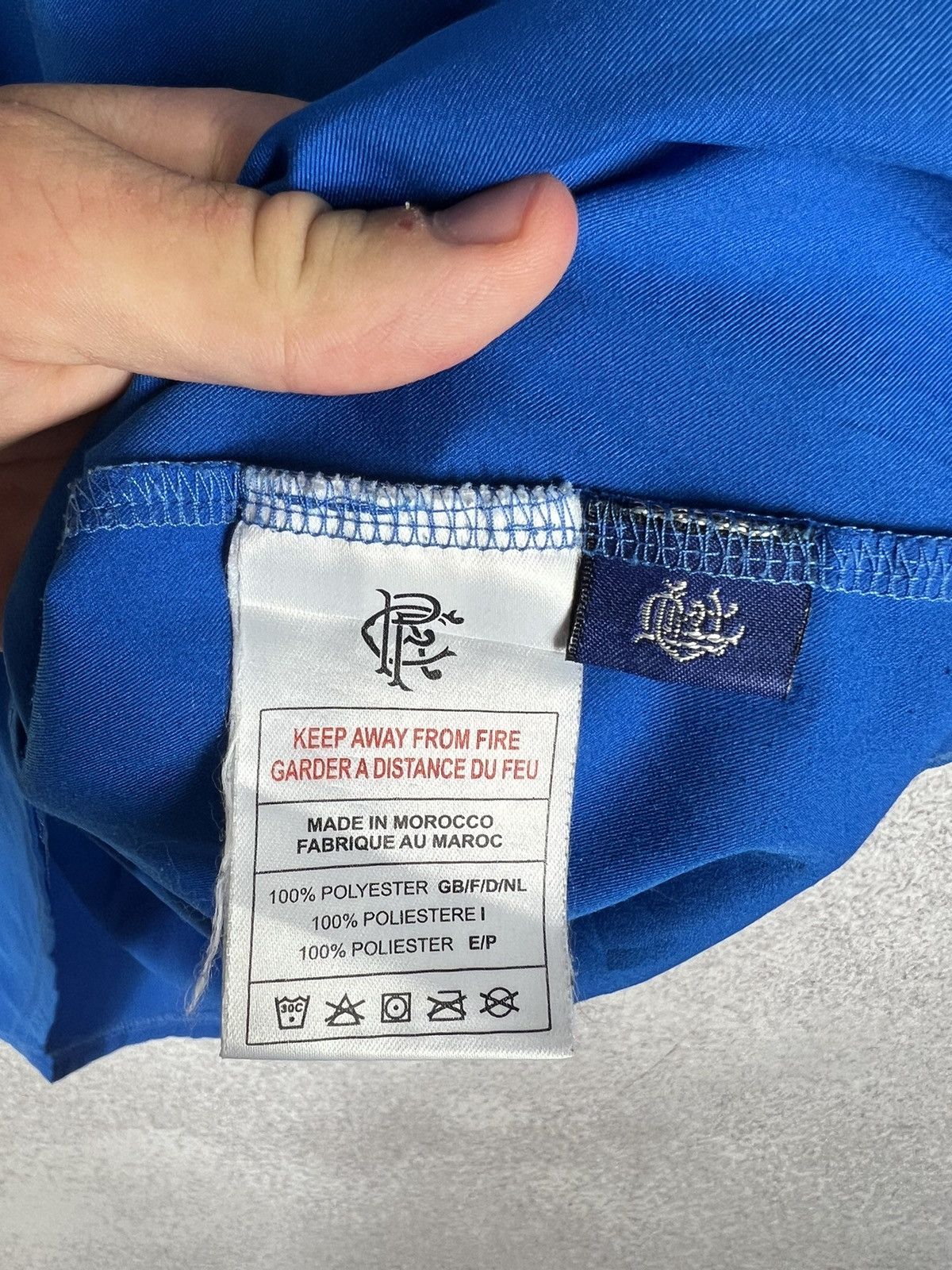 Diadora Vintage Glasgow Rangers 2003/04 Diadora Soccer Jersey Shirt Size US XL / EU 56 / 4 - 10 Thumbnail