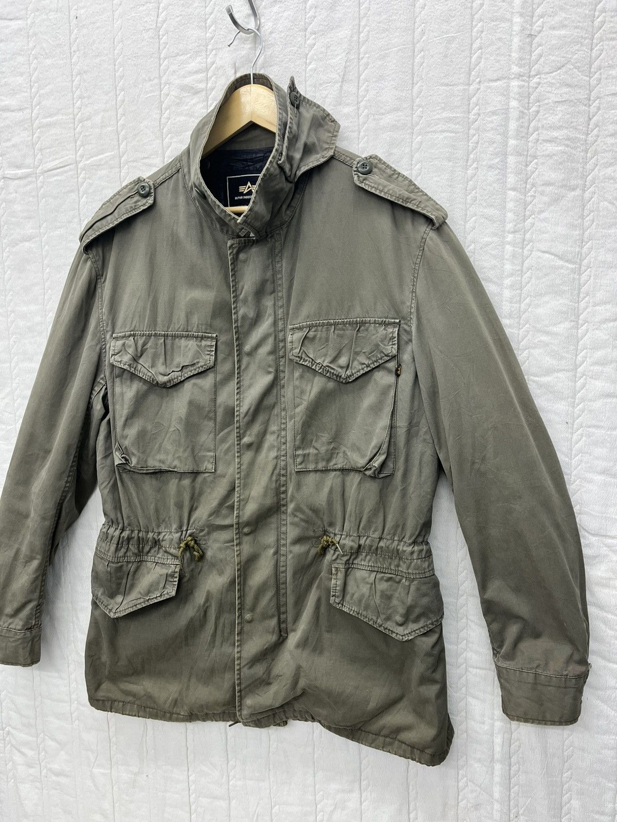 Alpha Industries × Vintage ARCHIVE🔥M65 ALPHA INDUSTRIES FIELD JACKET Size US XL / EU 56 / 4 - 3 Thumbnail