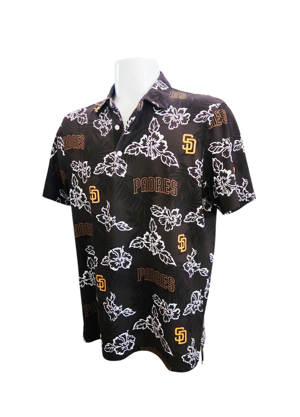 Reyn Spooner Reyn Spooner Men's Brown AOP San Diego Padres Polo Medium Size US M / EU 48-50 / 2 - 3 Thumbnail