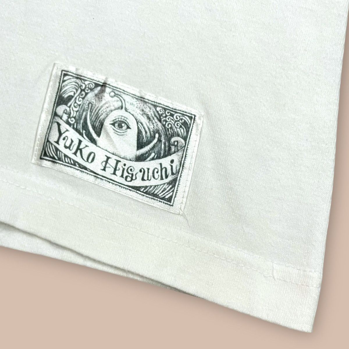 Japanese Brand Higuchi Yuko by Ishiguro Ayako "Sanjo" pattern Tee Size US L / EU 52-54 / 3 - 6 Thumbnail