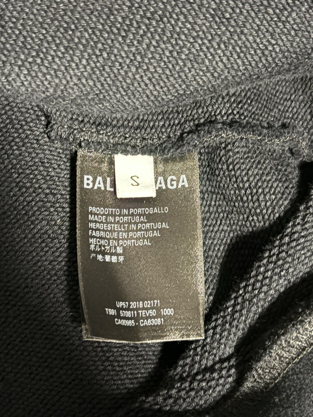 Balenciaga Balenciaga Rainbow Logo Hoodie Size US S / EU 44-46 / 1 - 3 Thumbnail