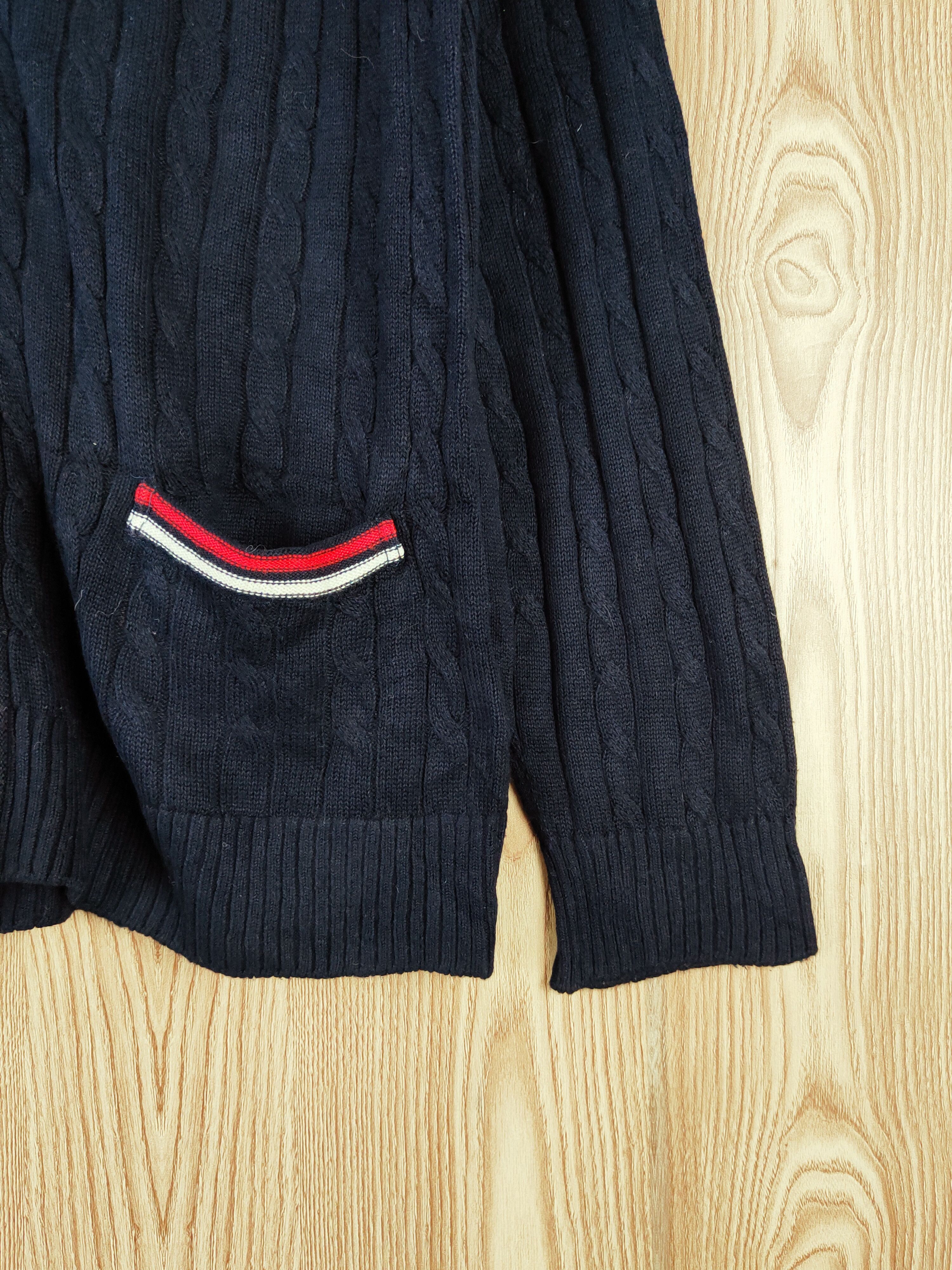 Aran Isles Knitwear United Arrows japan Navy Knitwear Cardigan #W546 Size US L / EU 52-54 / 3 - 6 Thumbnail