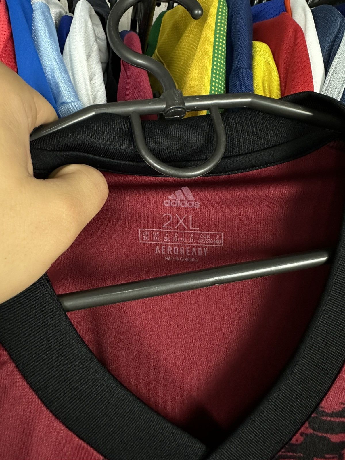 Adidas Adidas Arsenal FC 2020-21 Pre-Match Red Jersey Kit FH7895 Size US XXL / EU 58 / 5 - 5 Thumbnail