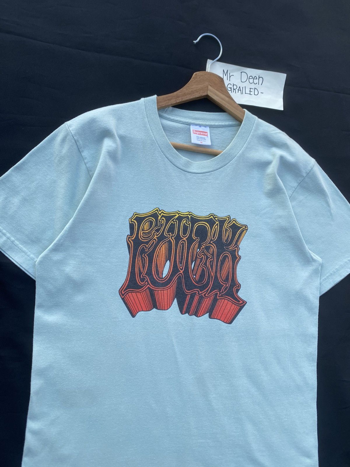 Supreme Rare Supreme Fu(k Tshirt Size US M / EU 48-50 / 2 - 7 Thumbnail