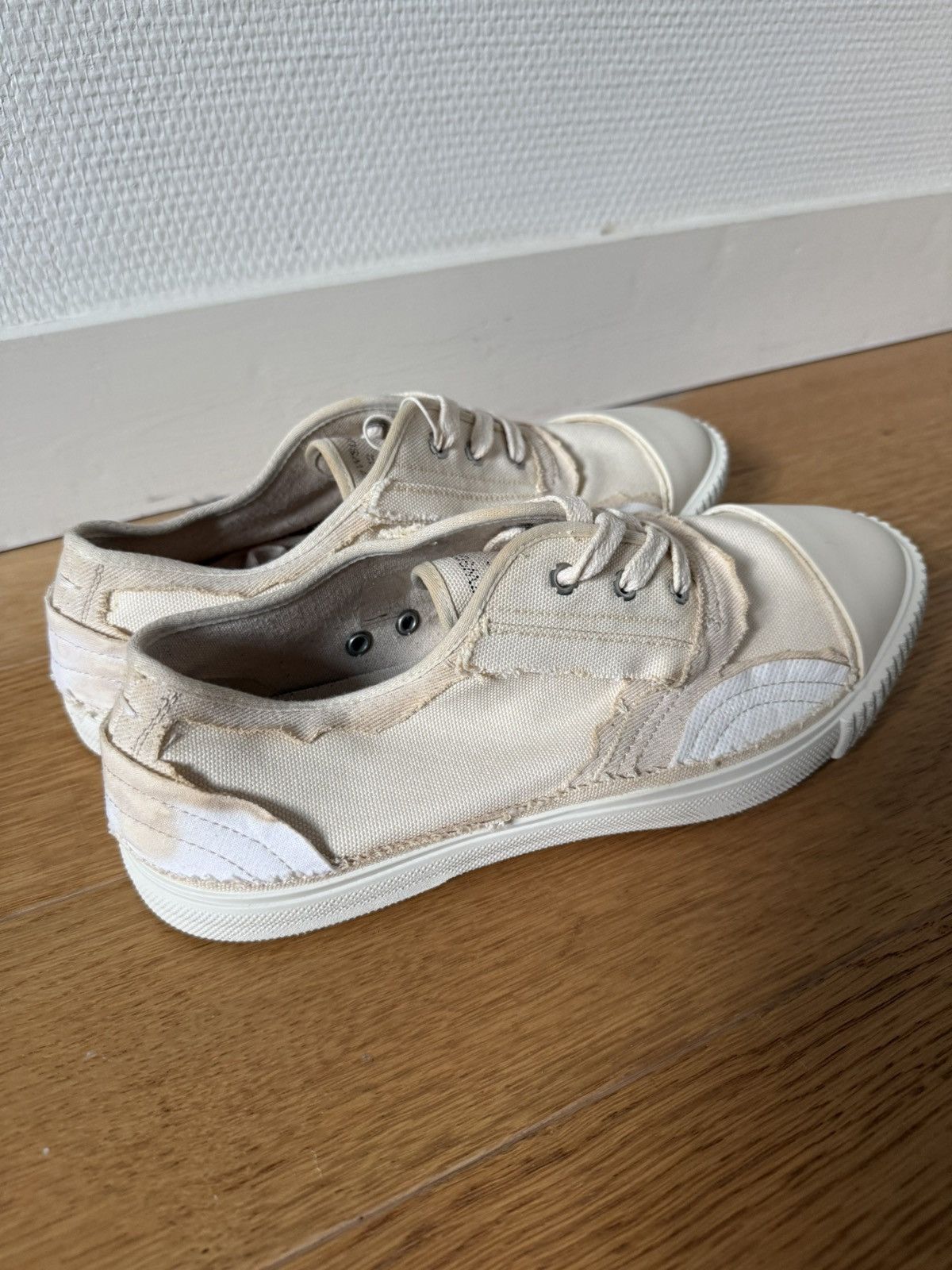 Maison Margiela Maison Margiela Inside Out canvas sneakers Size US 9 / EU 42 - 8 Thumbnail