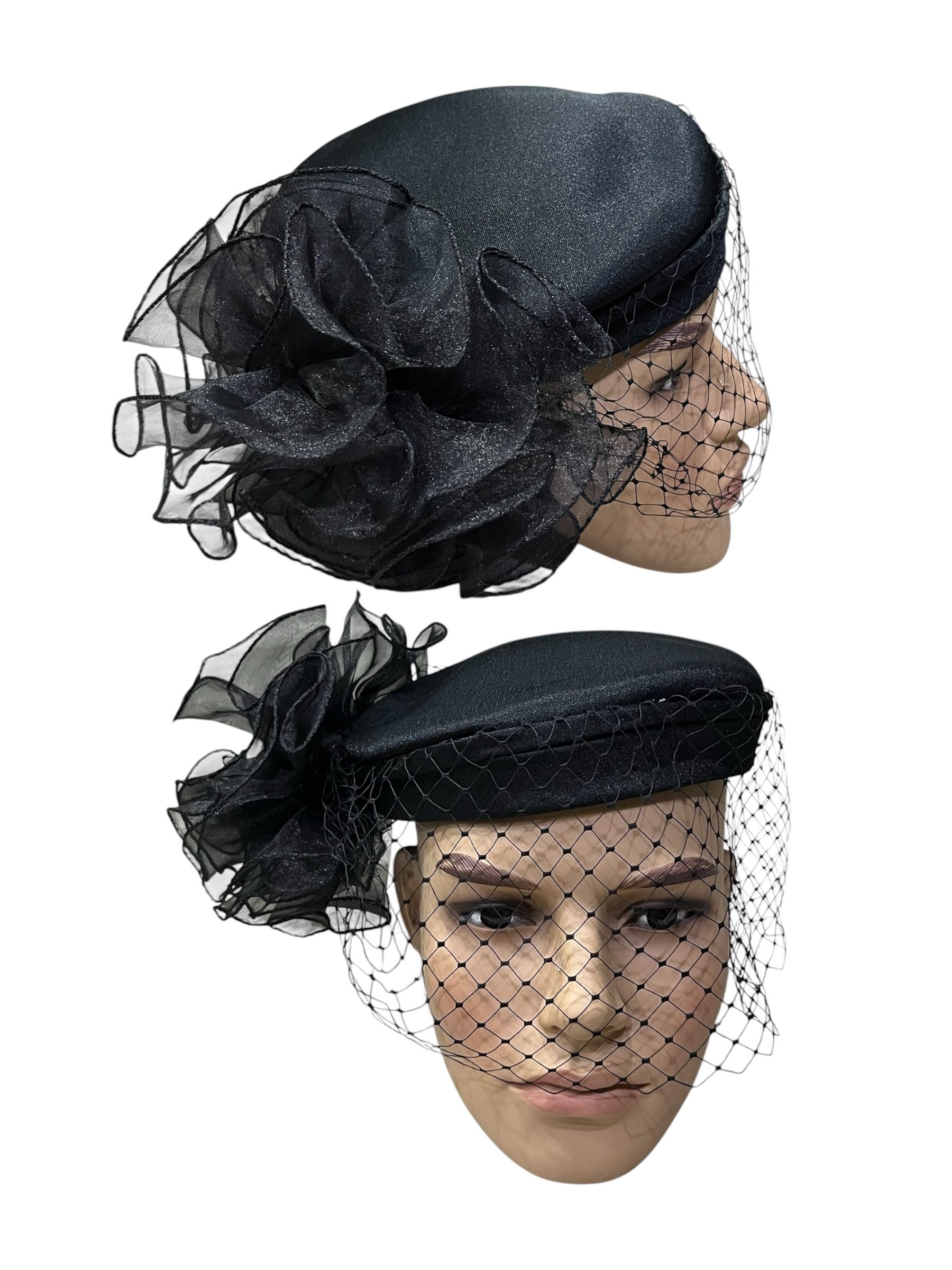 Kangol Vintage Kangol UK Veil Pillbox Fascinator Gothic Rare Size ONE SIZE - 3 Thumbnail