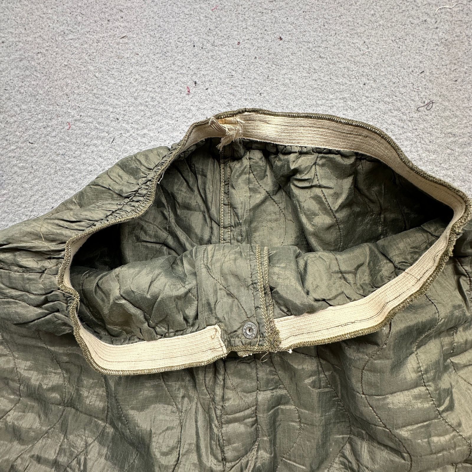 Vintage Vintage 50s 60s Air Force Military Quilted Pants Mens Large Size US 31 - 9 Thumbnail