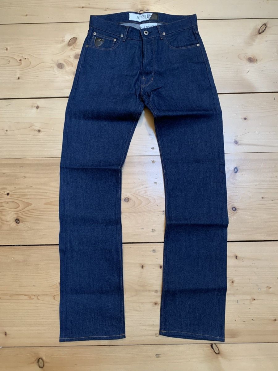 April 77 *RARE* type NATION, broken twill jeans RAW Size US 31 - 1 Thumbnail